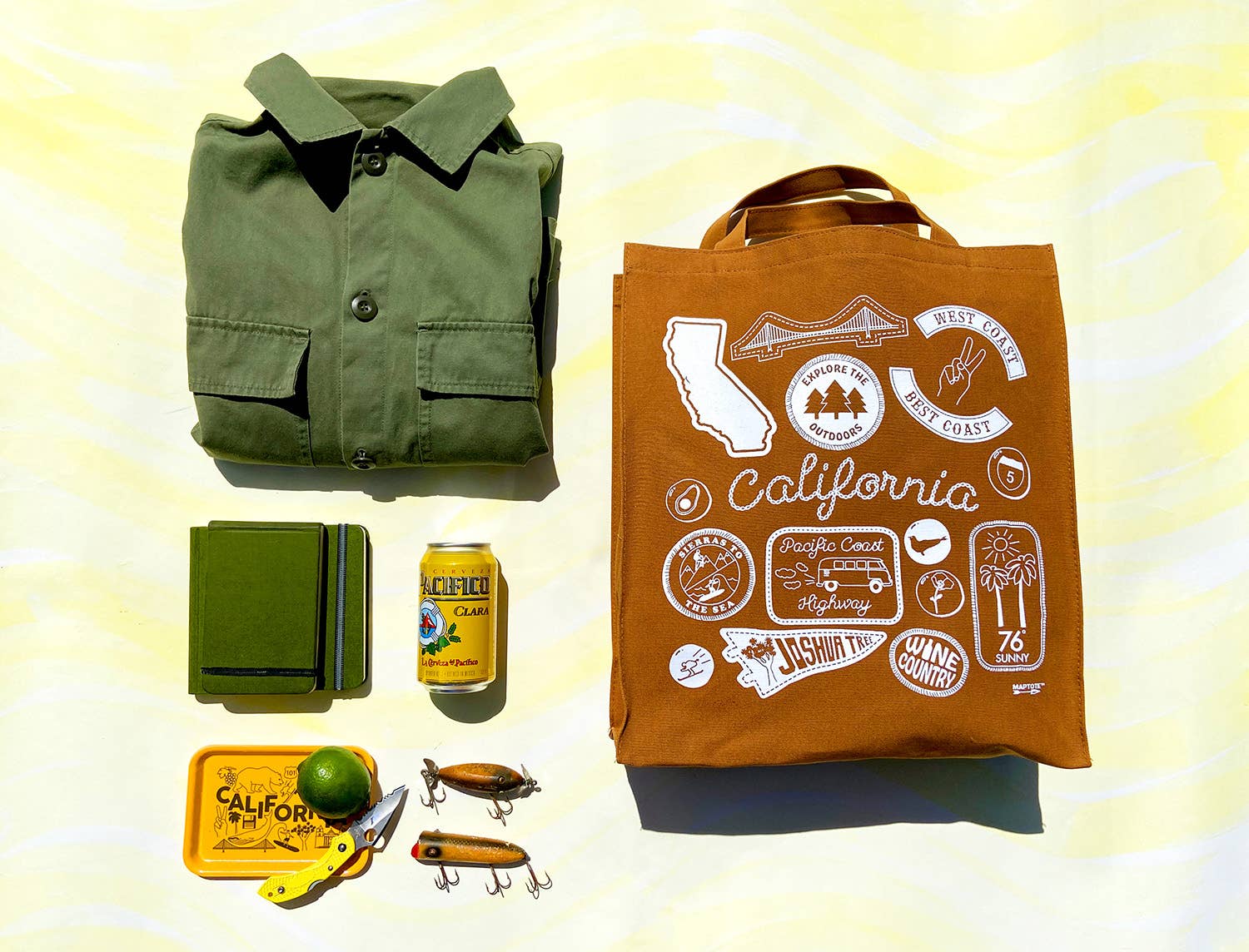 California Tote Bags & Accessories