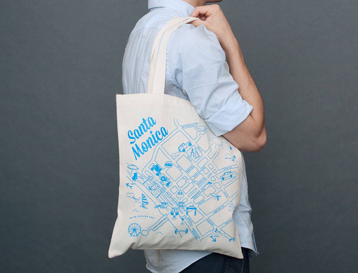 Santa Monica Tote Bags & Accessories