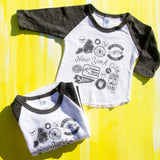 Texas Pins & Patches Baby Baseball Tee