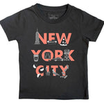 New York City Font Toddler Tee