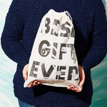 Best Gift Ever Drawstring Pouch