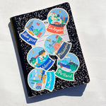 Boston Snowglobe Sticker