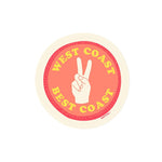 California West Coast Best Coast Sticker