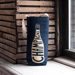 Champagne Single Wine Totes