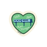 Chicago With Love 'L' Train Sticker