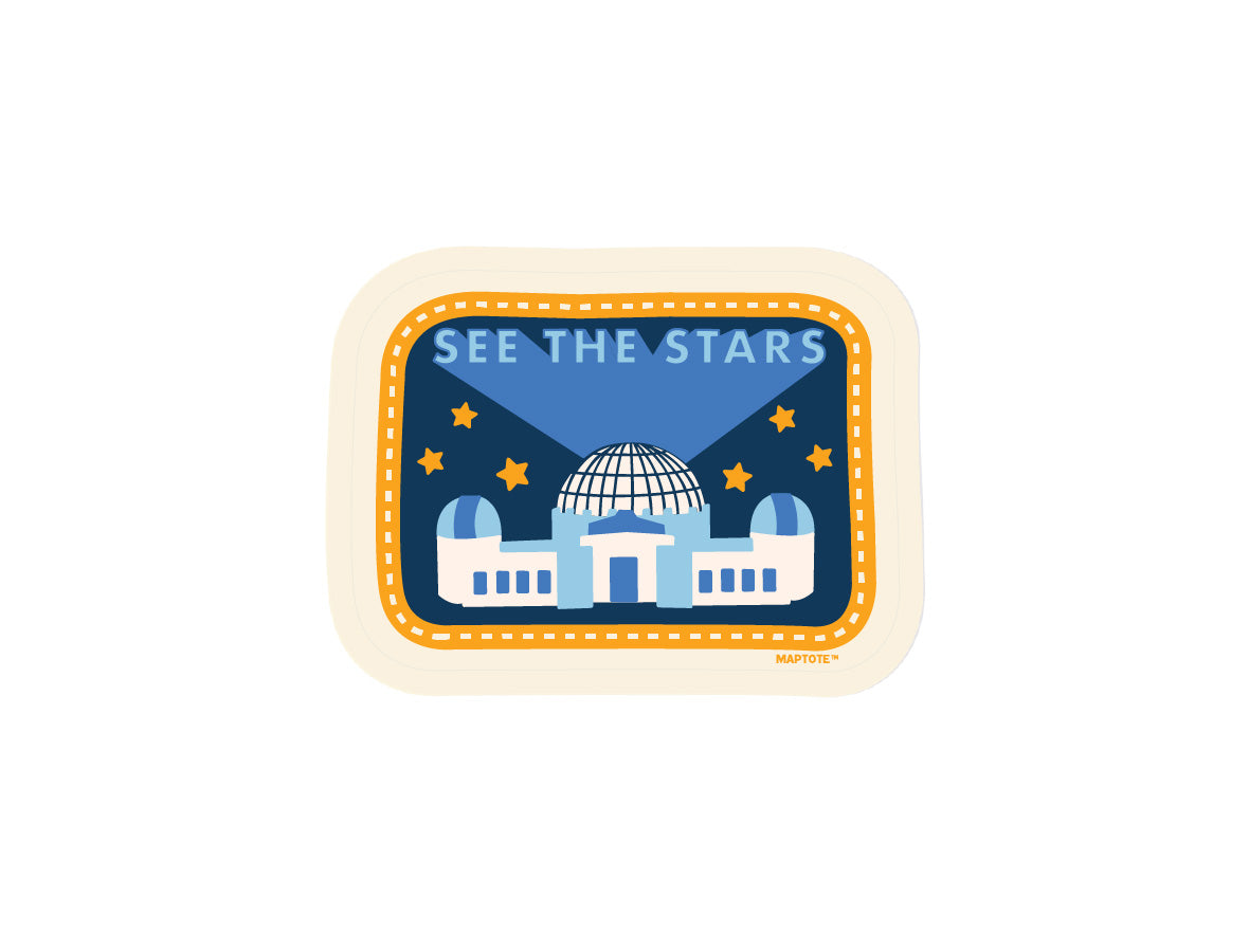 Los Angeles See The Stars Sticker