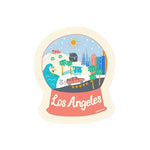 Los Angeles Snowglobe Sticker