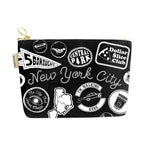 New York City Pins & Patches Zipped Pouch