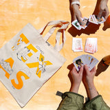 Texas Font Grocery Tote