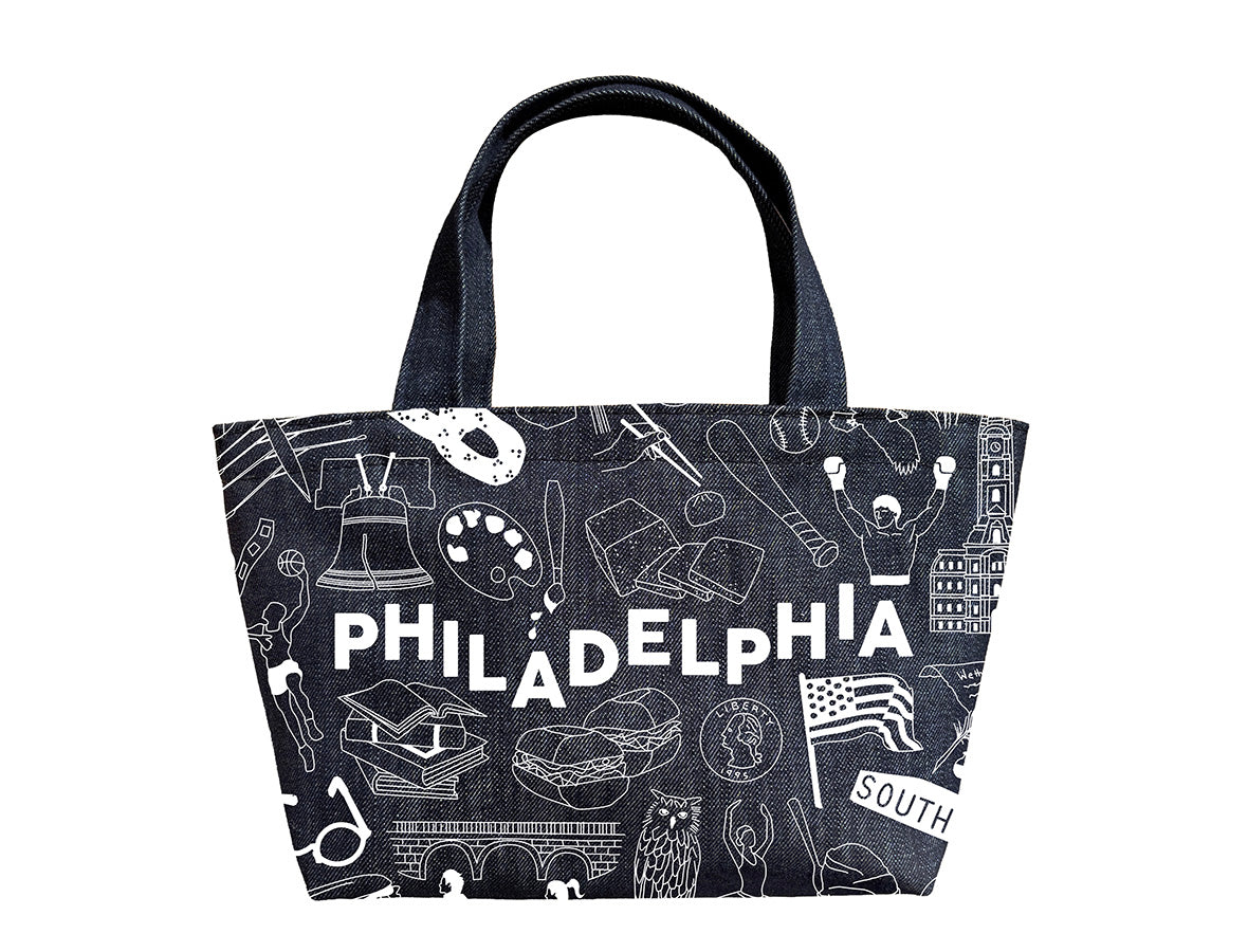 Philadelphia Iconic Mini Tote