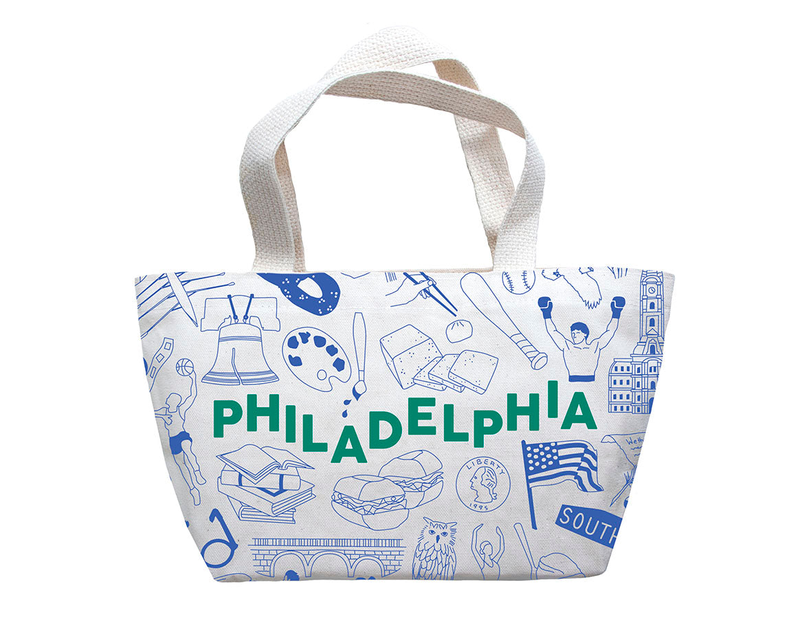 Philadelphia Iconic Mini Tote