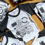 Texas Pins & Patches Baby Baseball Tee